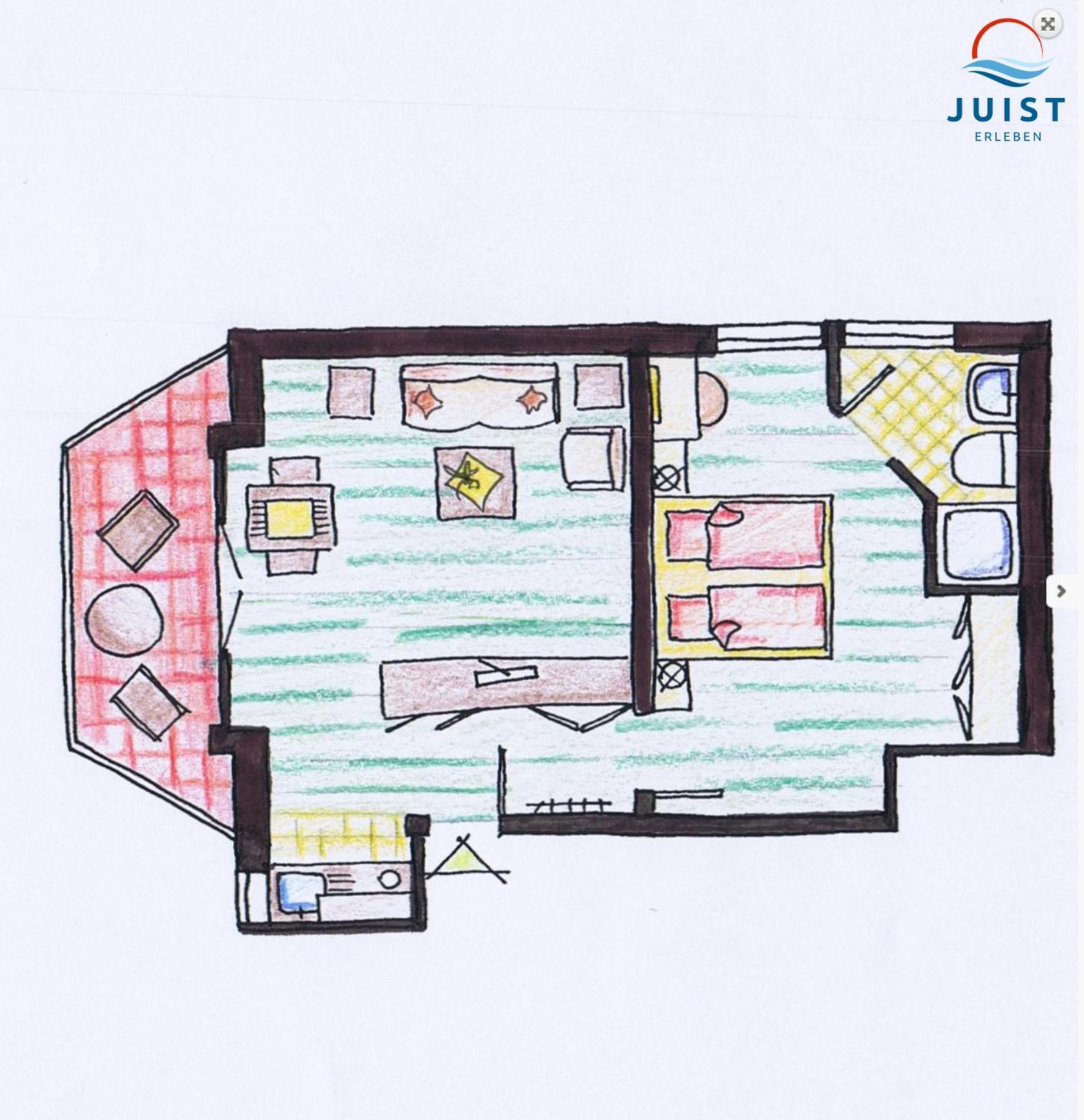 Haus Petra 132 - Ferienwohnung 2 ยูอิสท์ ภายนอก รูปภาพ